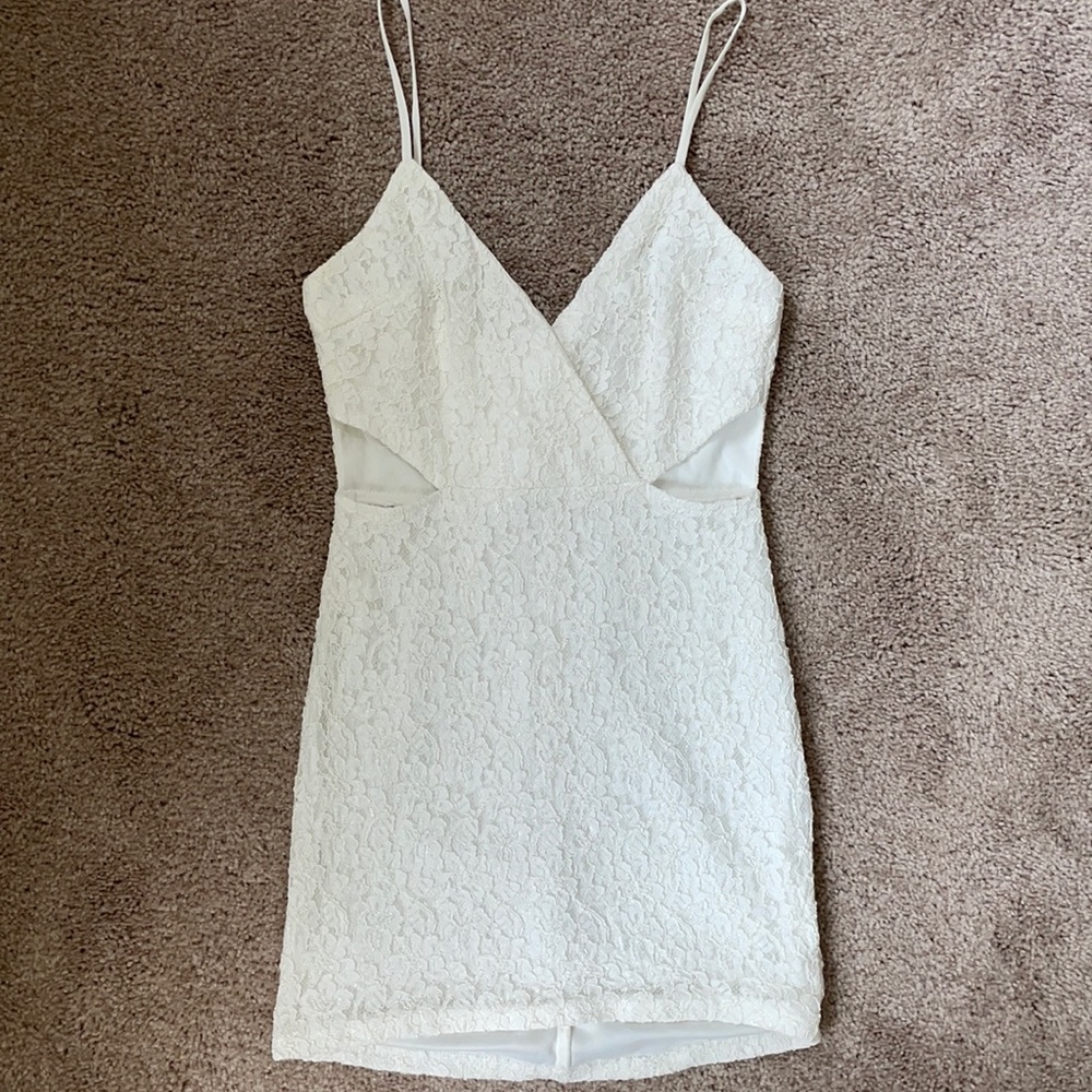 Tiny white dress